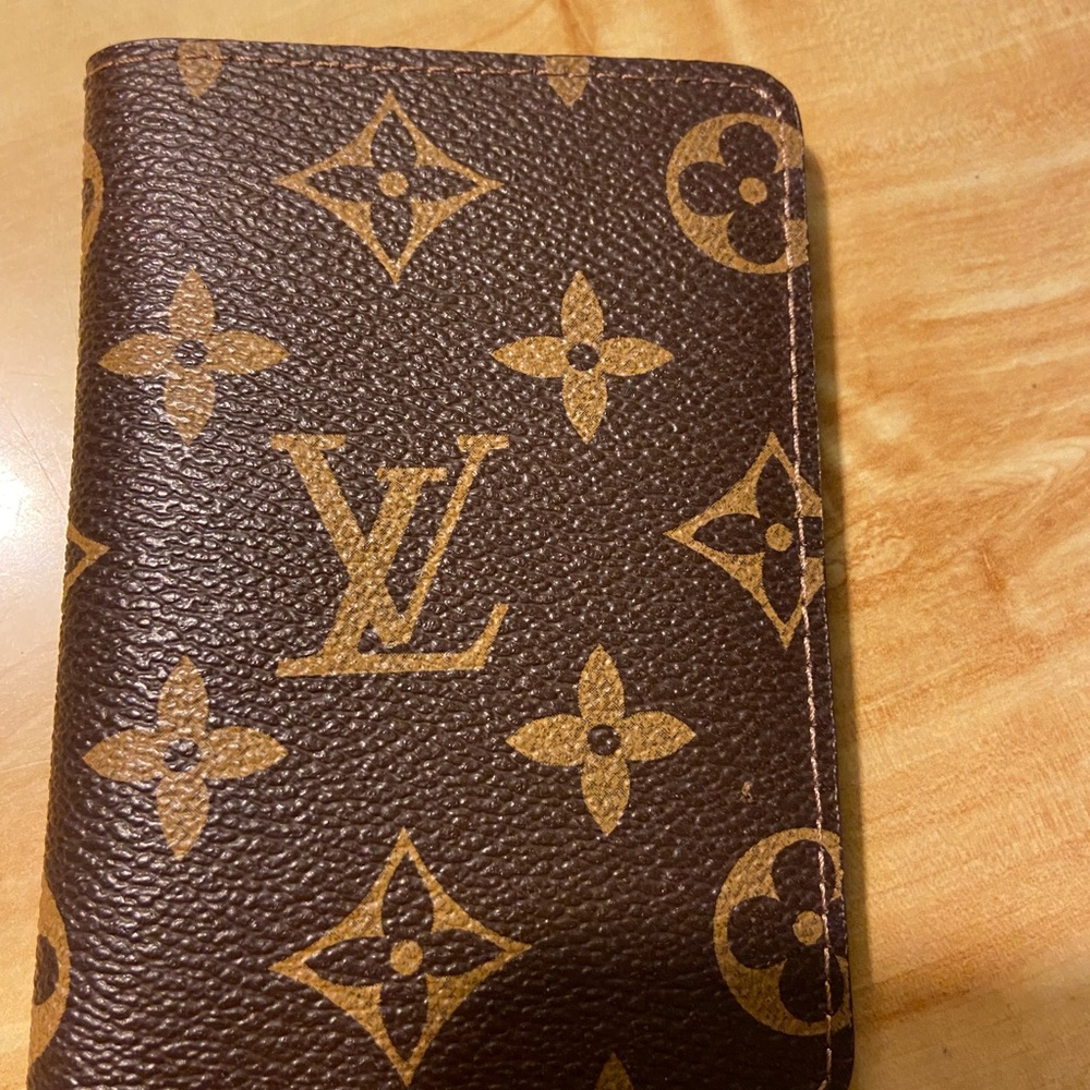 LOUIS VUITTON MONOGRAM CARD HOLDER ORGANIZER BUSINESS CARD WALLET
